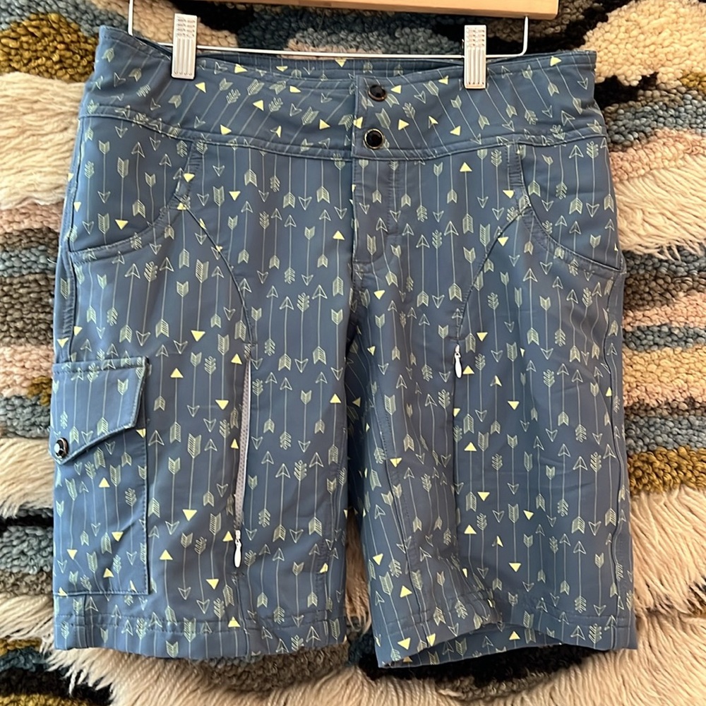 Shredly MTB Blue Arrow-Shorts